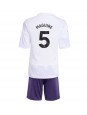 Billige Manchester United Harry Maguire #5 Bortedraktsett Barn 2025-26 Kortermet (+ Korte bukser)